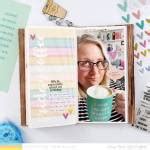 Rainbow Traveler’s Notebook Pages – Scrap Booking