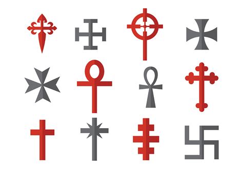 Free Templar Icons Vector 116090 Vector Art at Vecteezy