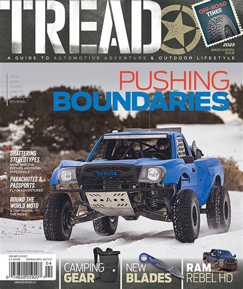 Tread Print Subscription - TREAD Magazine