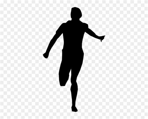 Man Running Clip Art - Person Running Away Silhouette - Free Transparent PNG Clipart Images Download