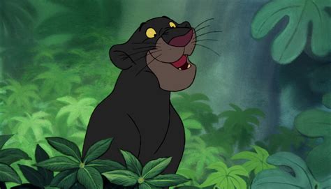 Image - Bagheera The Black Panther is telling Mowgli to go on.jpg ...