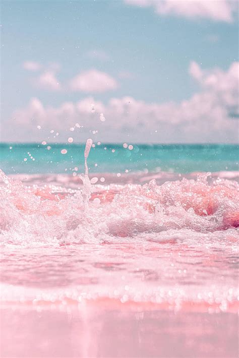 🔥 Download Pink Beach Sand Summer iPhone Wallpaper by @flopez | Summer Beach Sand Wallpapers ...