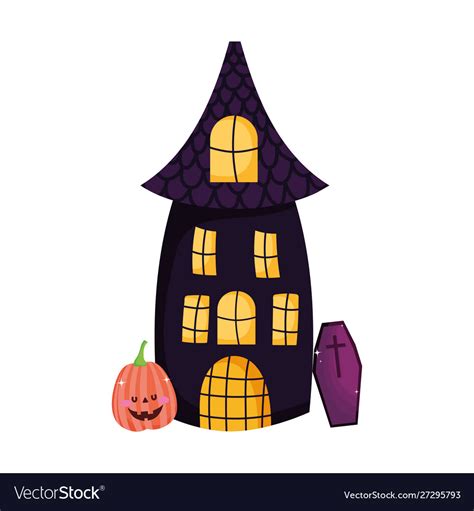 Trick or treat - happy halloween Royalty Free Vector Image