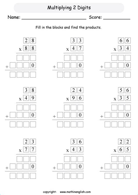 Printable primary math worksheet for math grades 1 to 6 based on the Singapore math curriculum.