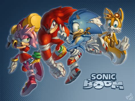 Sonic, Miles " Tails" Prower, Knuckles the Echidna, Sonic Boom, Amy ...
