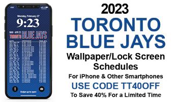 Printable 2023 Toronto Blue Jays Schedule