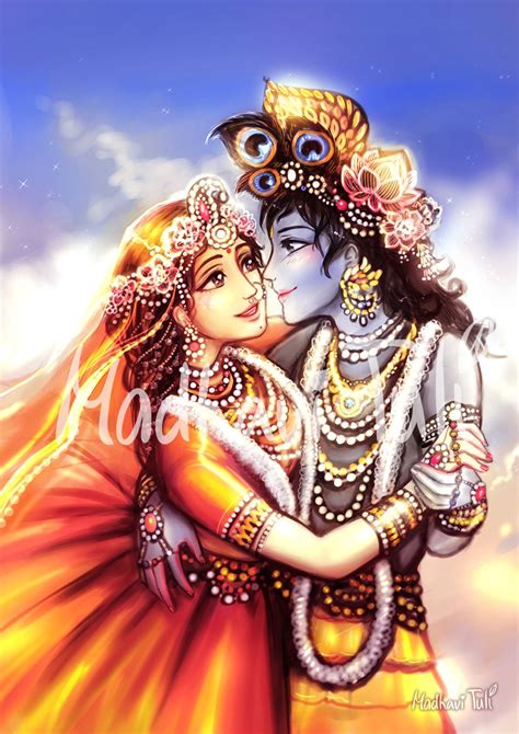 HD File Shri Krishna With Shri Radha 4k High Quality Wallpaper - Etsy