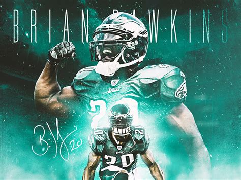 Brian Dawkins Hall Of Fame by Brad Lefeld on Dribbble