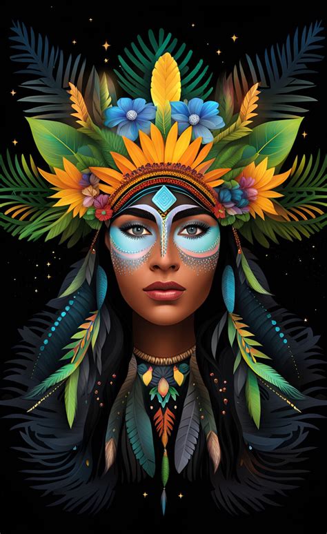 ArtStation - brazilian indigenous 1050 jpg wombo art pack | Artworks