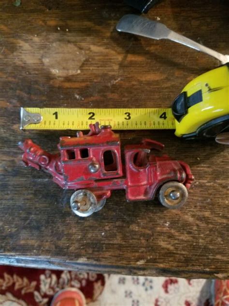 Vintage Cast Iron Hubley Toy Truck- Wrecker? Tow Truck parts or repair -- Antique Price Guide ...