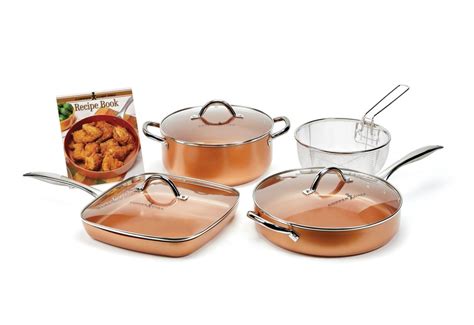 Copper Chef® Pro Signature 8-Piece Set - Support Copper Chef