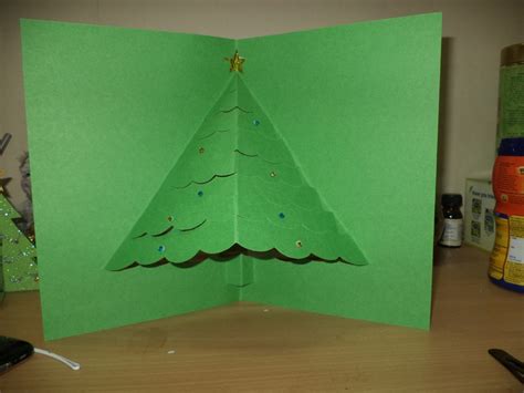 3D Pop Up Tree Card | AllFreeChristmasCrafts.com