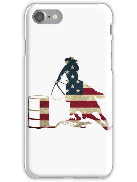 USA Barrel Racing iPhone Case by melissadash | Iphone phone cases ...