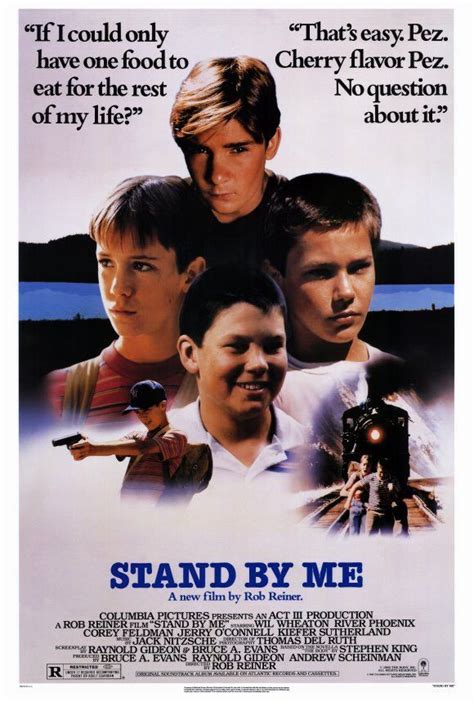 Stand By Me 27x40 Movie Poster (1986) | Stand by me film, Stand by me ...