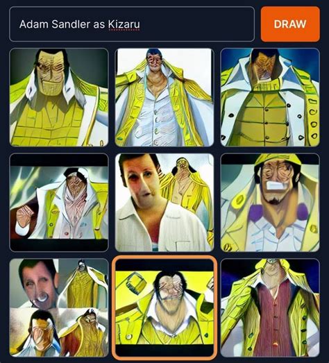 Adam Sandler and his stand ‘Blinding Lights’ - Adam Sandler as Kizaru ...