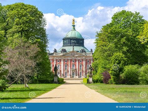 New Palace Neues Palais in Sanssouci Park, Potsdam, Germany Stock Photo ...