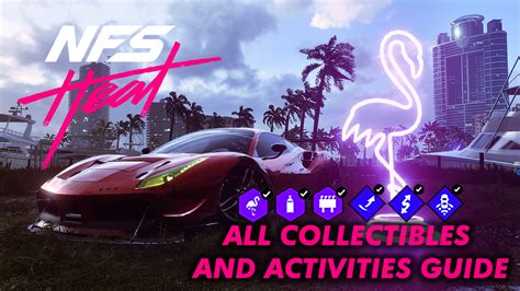 Need for Speed Heat - All Collectibles and Activity Locations Guide ...