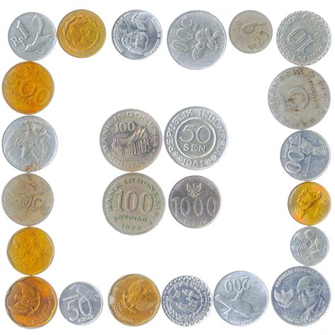 Indonesian Coins Collectible Money Rupiah Sen Currency of - Etsy