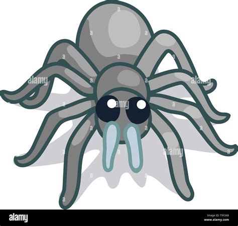 vector cute cartoon insect clip art spider Stock Vector Image & Art - Alamy