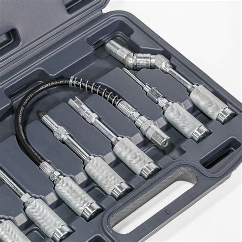 7pc lube lubing hose tip assortment tool set kit zerk adapter fitting grease gun 633585754923 | eBay