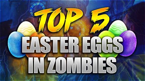 Top 5 Zombie Easter Eggs OF ALL TIME! (Top 5 CoD Zombie Easter Eggs) - YouTube