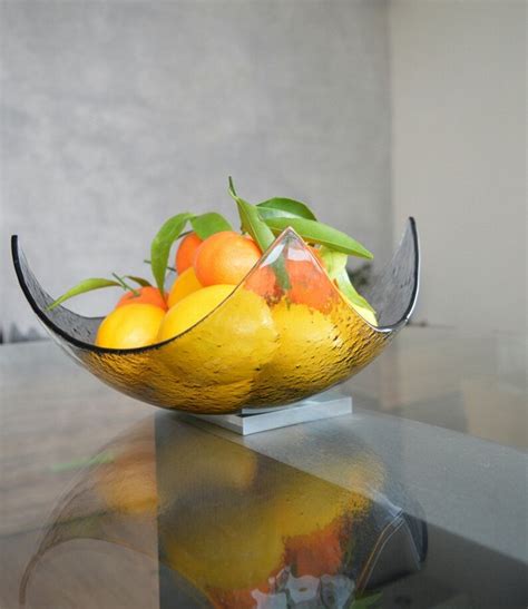 Modern Minimalist Fruit Bowl. Centerpiece Salad Bowl. | Etsy