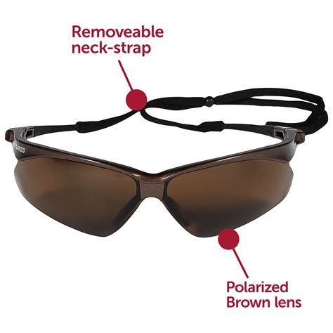 Jackson Safety V30 Nemesis Polarized Safety Glasses (28637), Polarized Brown 636391899307 | eBay