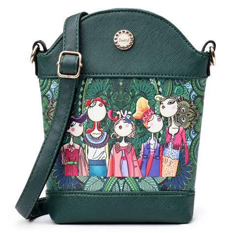 Aliexpress.com : Buy Printing Dark Green Forest Women Messenger Bags ...