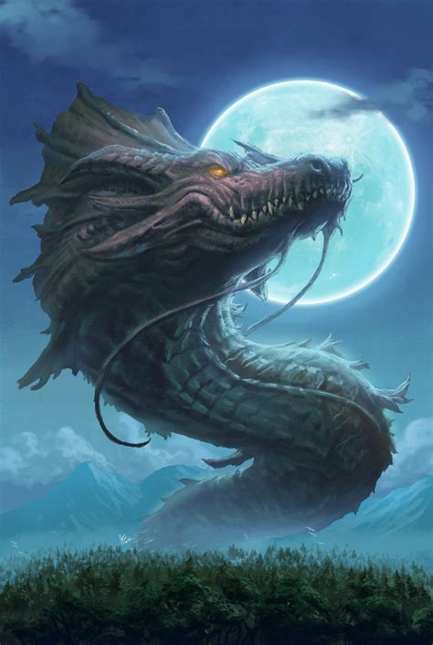 Bakunawa the Philippine Dragon by Allen Michael Geneta : ImaginaryDragons