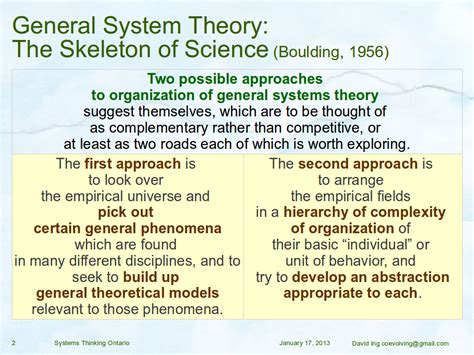 Systems Thinking and Science, (Systems Thinking Ontario, 2013-01-17) – Coevolving Innovations