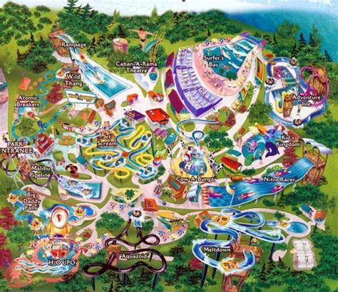 Busch Gardens Water Park Map | Fasci Garden