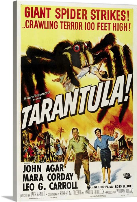 Tarantula - Vintage Movie Poster Wall Art, Canvas Prints, Framed Prints ...