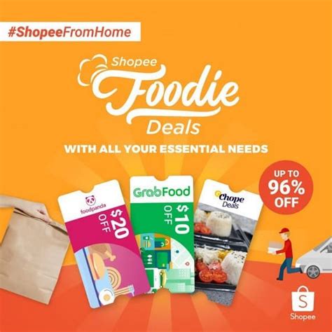 Now till 17 May 2020: Shopee Foodie Deals - SG.EverydayOnSales.com