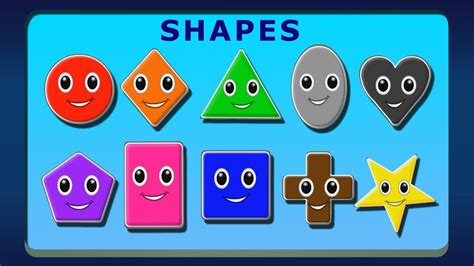 Kindergarten Shapes For Kids - Shapes Song | learn shapes | kids ...