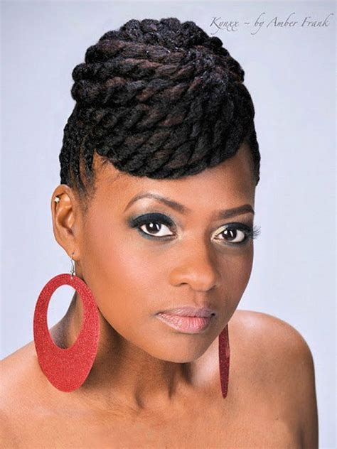 Braided Bang and braids | Braided hairstyles updo, Natural hair styles ...