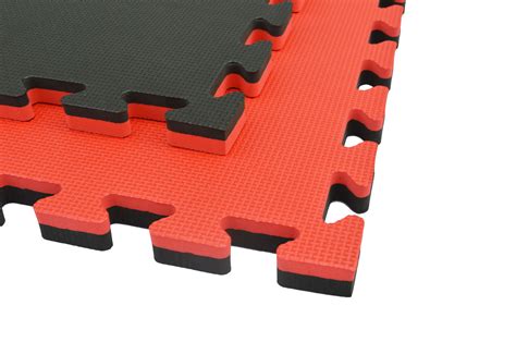 Puzzle Mat 2cm, Black/Red, T Pattern - DragonSports.eu