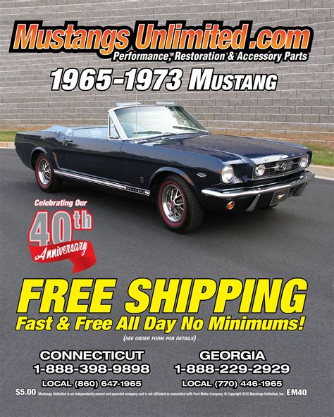 Vintage Mustang Parts Catalog