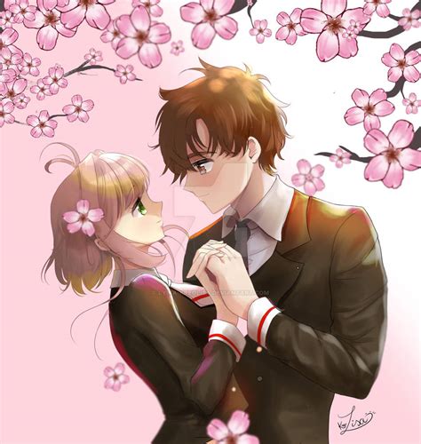 Sakura and Syaoran Fan Art by Lyika-KreoLisa on DeviantArt