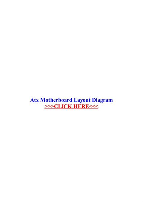 (PDF) Atx Motherboard Layout Diagram - WordPress.com · Atx Motherboard Layout Diagram ...