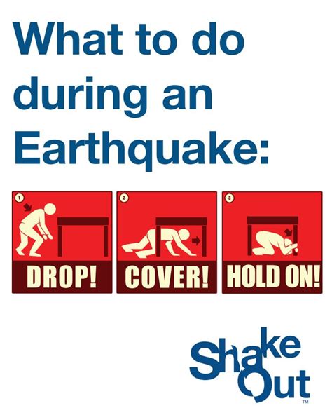 Drop, Cover, and Hold On! Great ShakeOut Earthquake Drill Set for October 16 | Protect Your Home ...