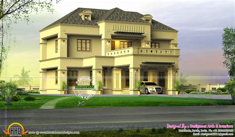 Villa 3d visual - Kerala Home Design and Floor Plans - 9K+ Dream Houses