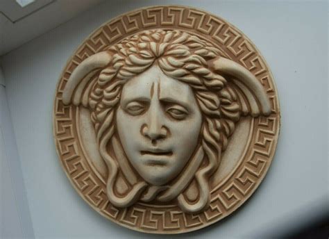 Medusa Gorgon Wall Relief Sculpture 3D Interior picture ART | Etsy