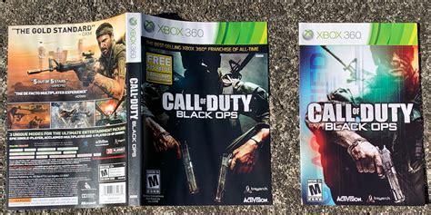 Call of Duty: Black Ops LTO Edition - Xbox 360 Cover Art And Manual ...