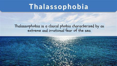 Thalassophobia - Definition and Examples - Biology Online Dictionary