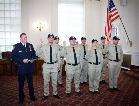 Seven New Officers Sworn in to Elizabeth Police Department