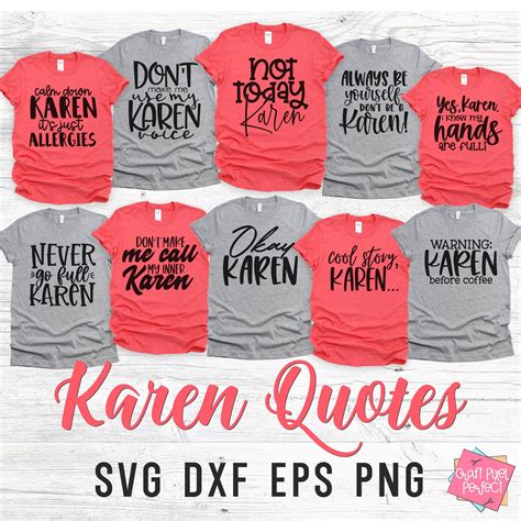 Calm Down Karen Svg Karen Quotes Svg Karen Svg Bundle Karen - Etsy Australia