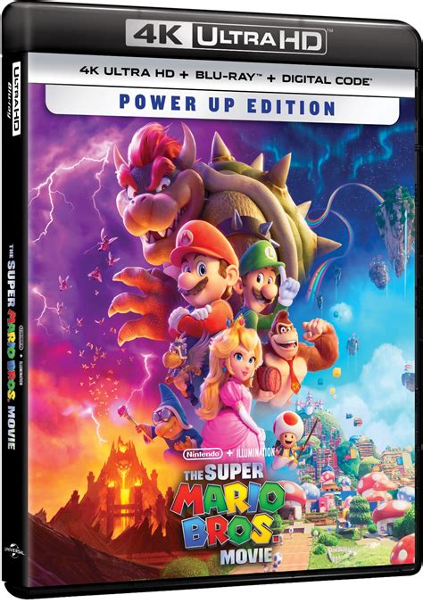 'The Super Mario Bros. Movie' Power Up Edition; Arrives On 4K Ultra HD, Blu-ray, DVD & Digital ...