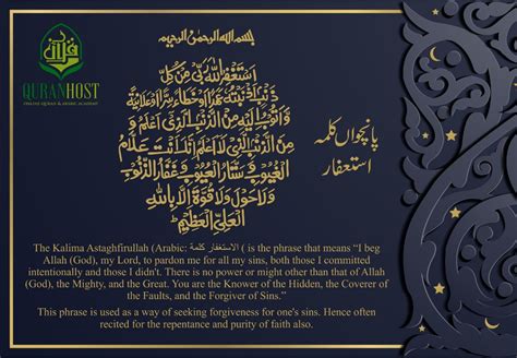 Learn Six kalmas Of Islam - English Translations with image