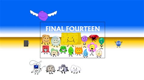 14 BFB Contestants (Episode 17-30 Grand Finale) bu by Abbysek on DeviantArt