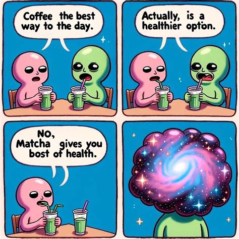 Galaxy brain meme about beverages : r/weirddalle